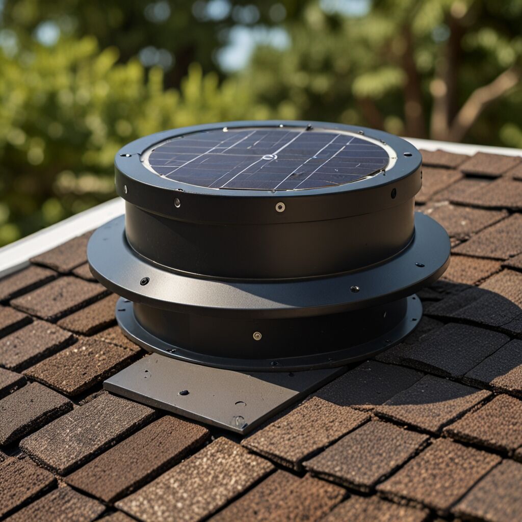 Effective methods for cleaning solar attic fans