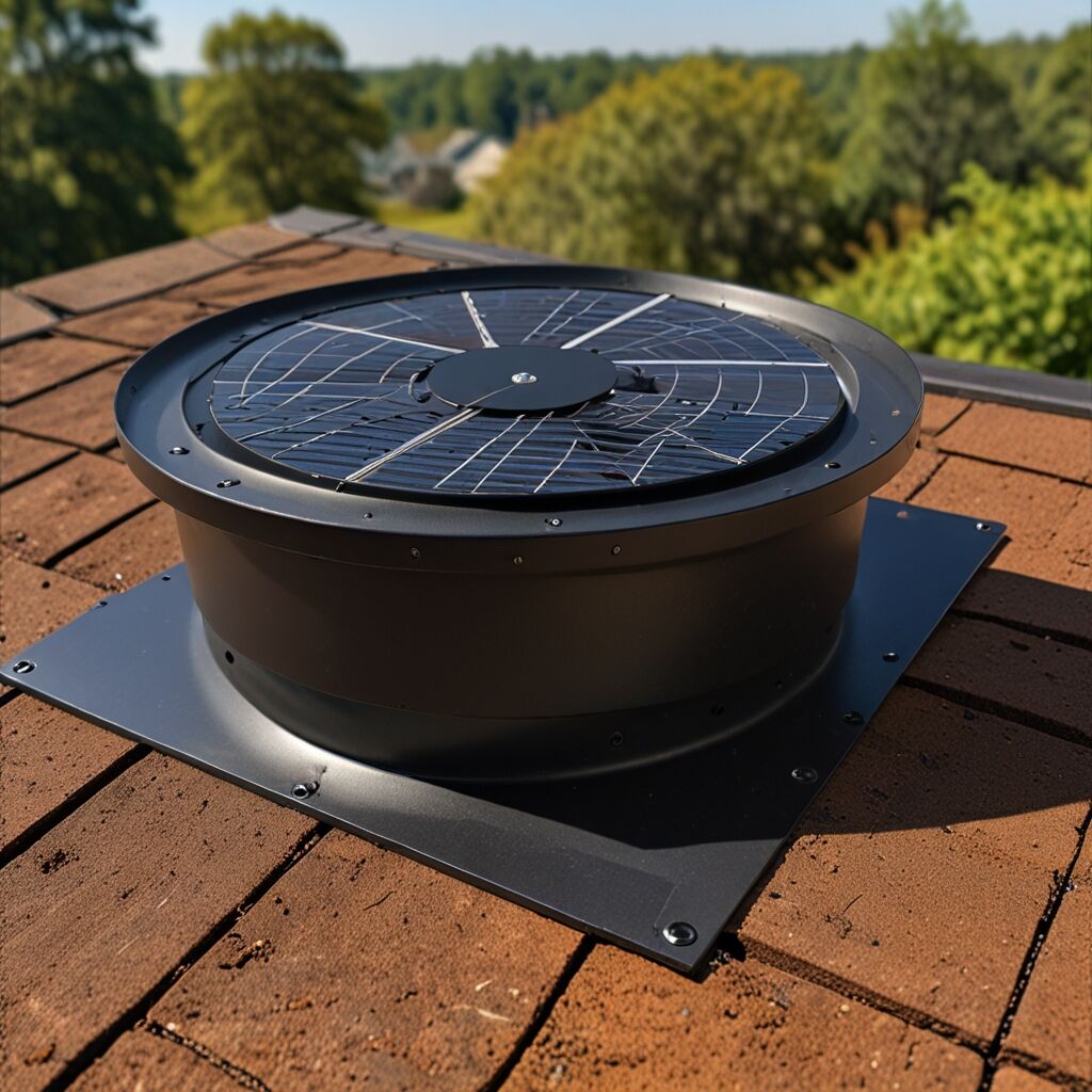 Diagram illustrating effective attic ventilation changes