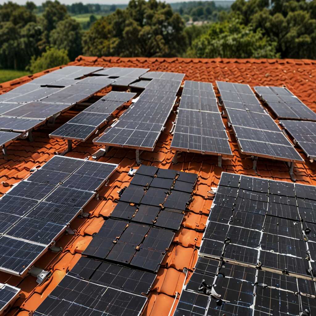 Solar panels withstand snow